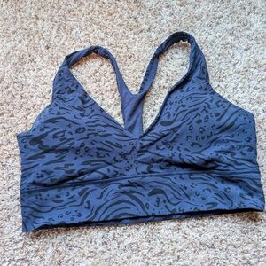 Athleta Leopard Print Sports Bra